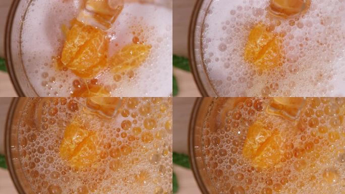 鲜榨橙汁制作