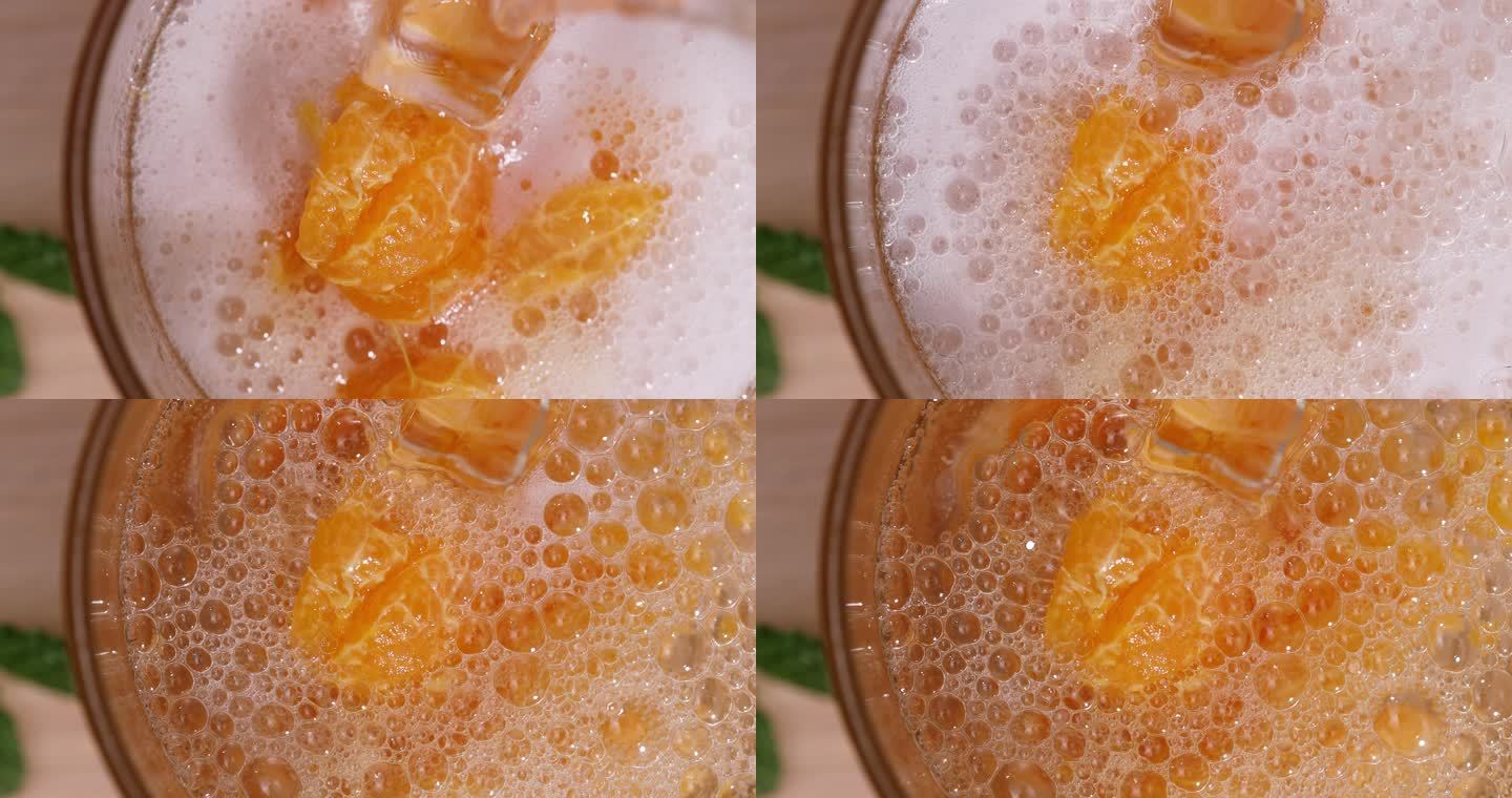 鲜榨橙汁制作
