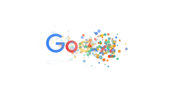 MG动画唯美粒子LOGO文字