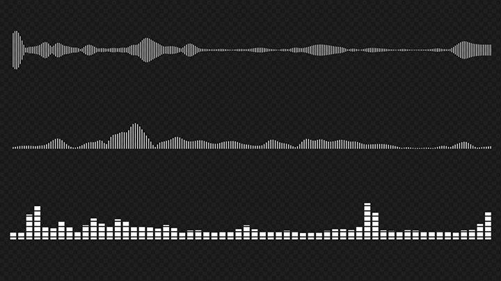 【无需插件】多款音频波形AE模板