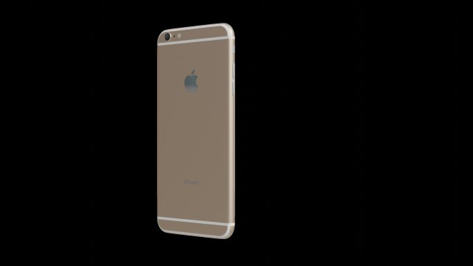 苹果iPhone 6 Plus金色旋转
