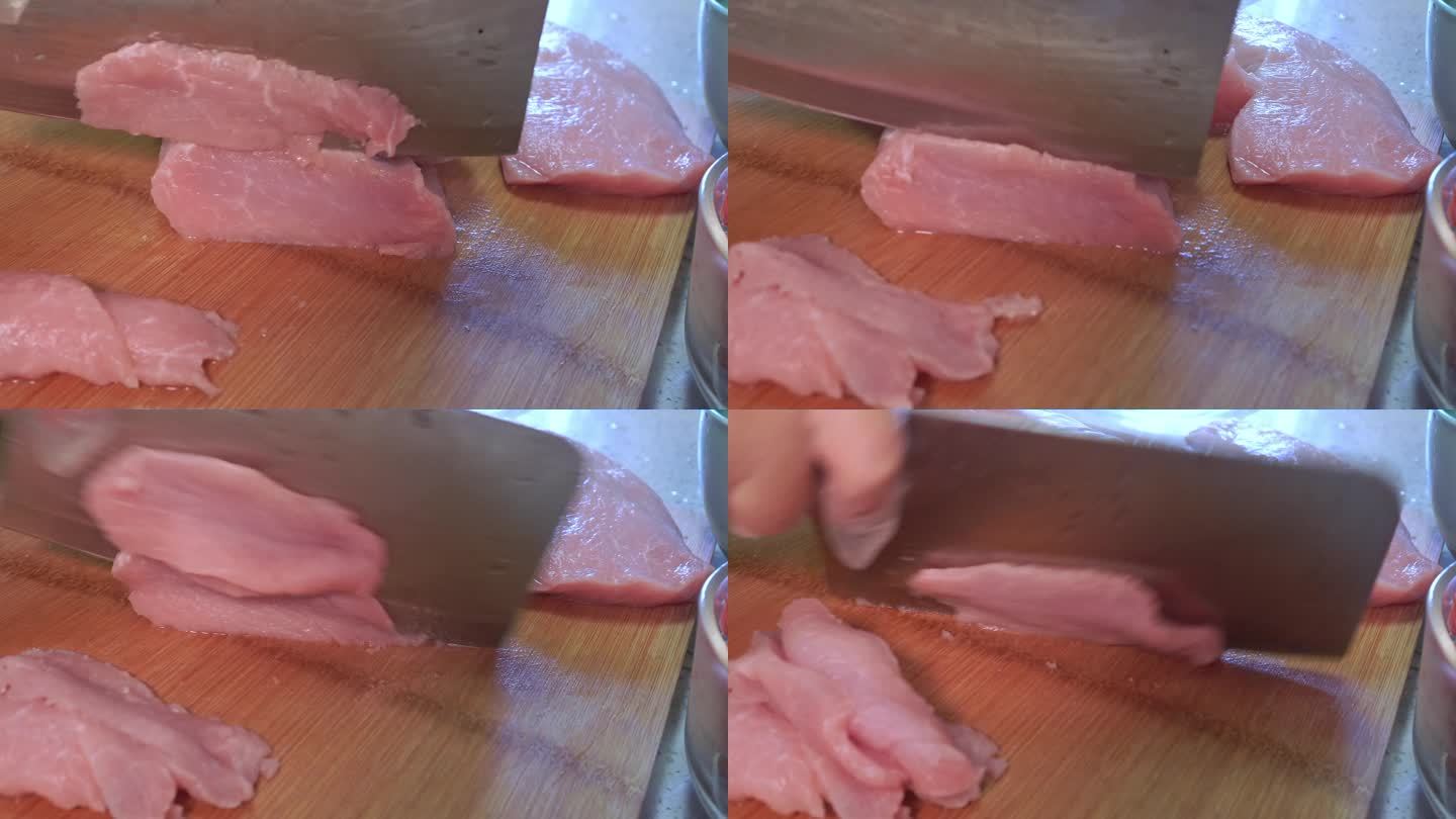 切肉片瘦肉猪里脊 (2)