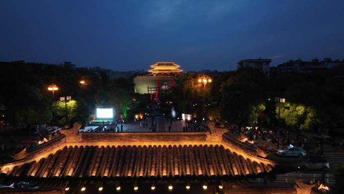 东关古渡 京杭大运河 大运河夜景 东关街