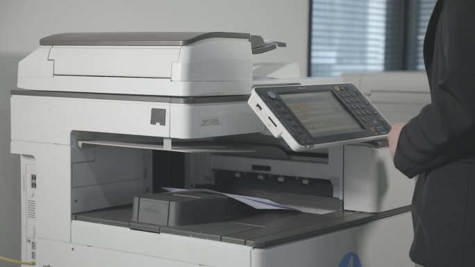 打印机出纸 办公室 影印机 印刷机