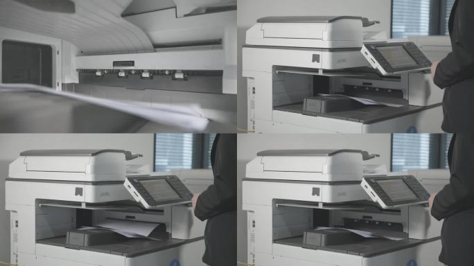 打印机出纸 办公室 影印机 印刷机