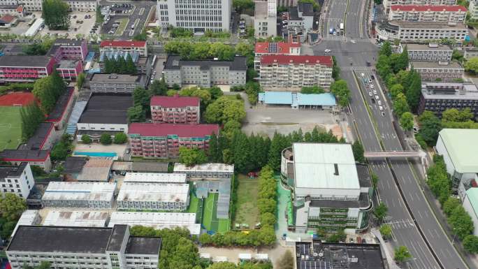 4K原素材-上海健康医学院、上海体育学院