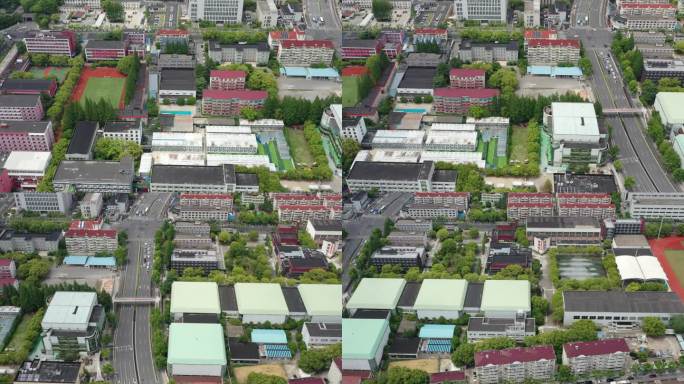 4K原素材-上海健康医学院、上海体育学院