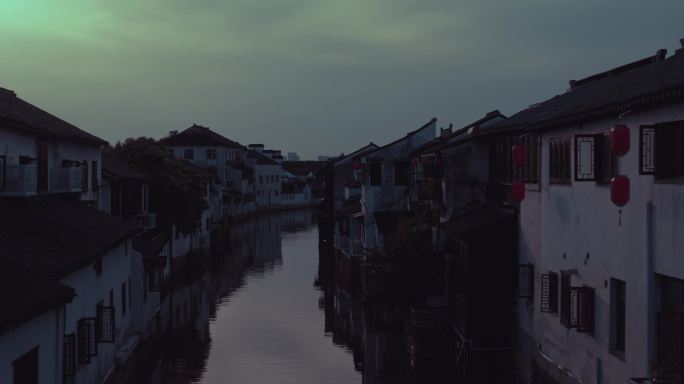 苏州阊门山塘街山塘河