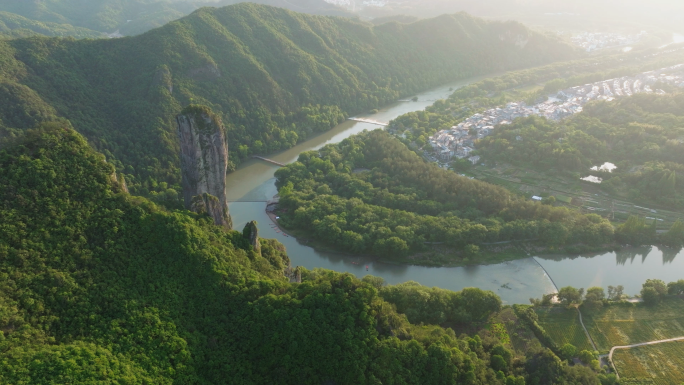 【4k合集6】航拍缙云仙都风景区