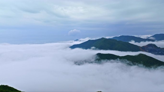 金华北山 山云海航拍