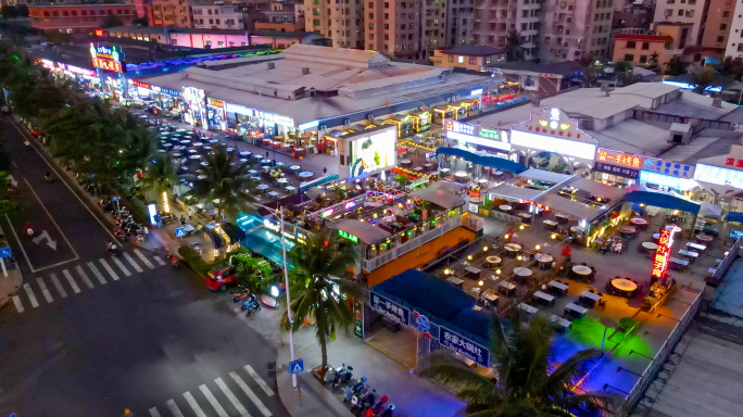 海口滨濂观光夜市