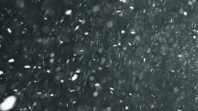 风雪暴雪雪灾视频素材