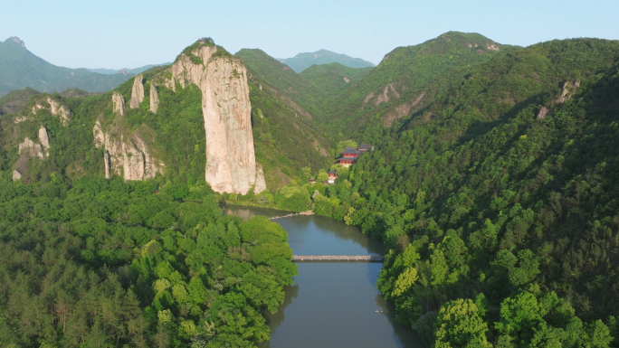 【4k合集3】航拍缙云仙都风景区