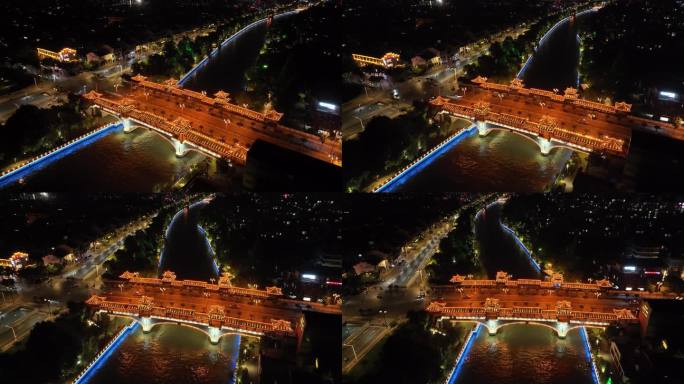 东关古渡 京杭大运河 大运河夜景 东关街