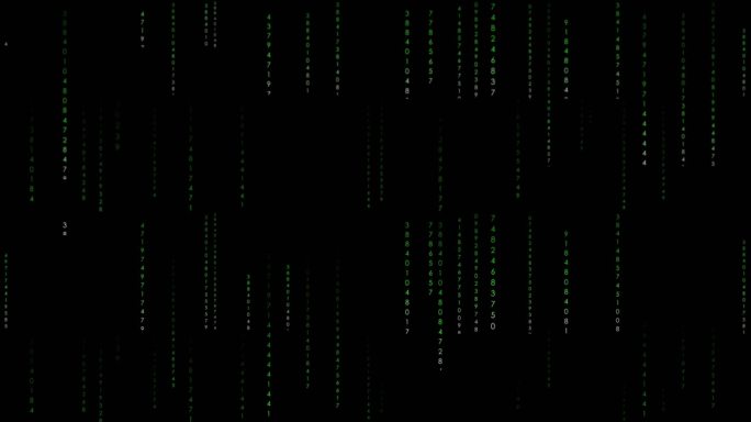 黑客帝国粒子流科技数字矩阵科幻背景