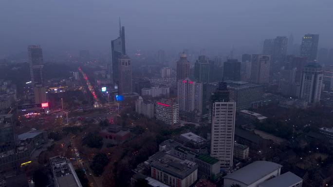 南京 北京西路 紫峰大厦 鼓楼公园 市民