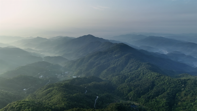 4K【合集】信阳新县大别山自然风景航拍