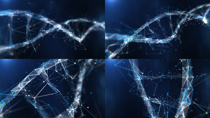4KDNA医学序列分镜素材