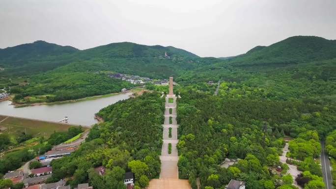 茅山风景区 苏南战役胜利纪念碑