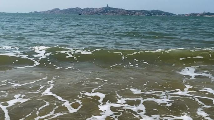 海浪升格慢镜头