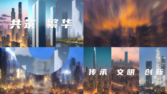 高端大气图文快闪ae模板