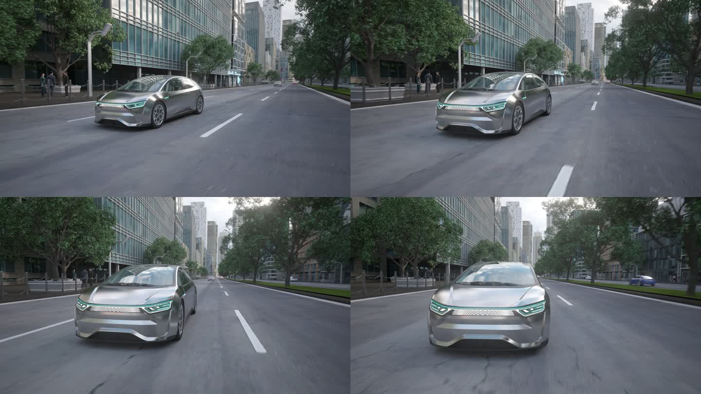 城市中的自动驾驶汽车_定版侧边可加标题
