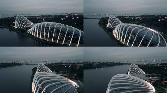 新加坡滨海湾花园花穹