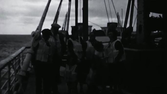 30年代40年代金门海峡航海贸易轮船