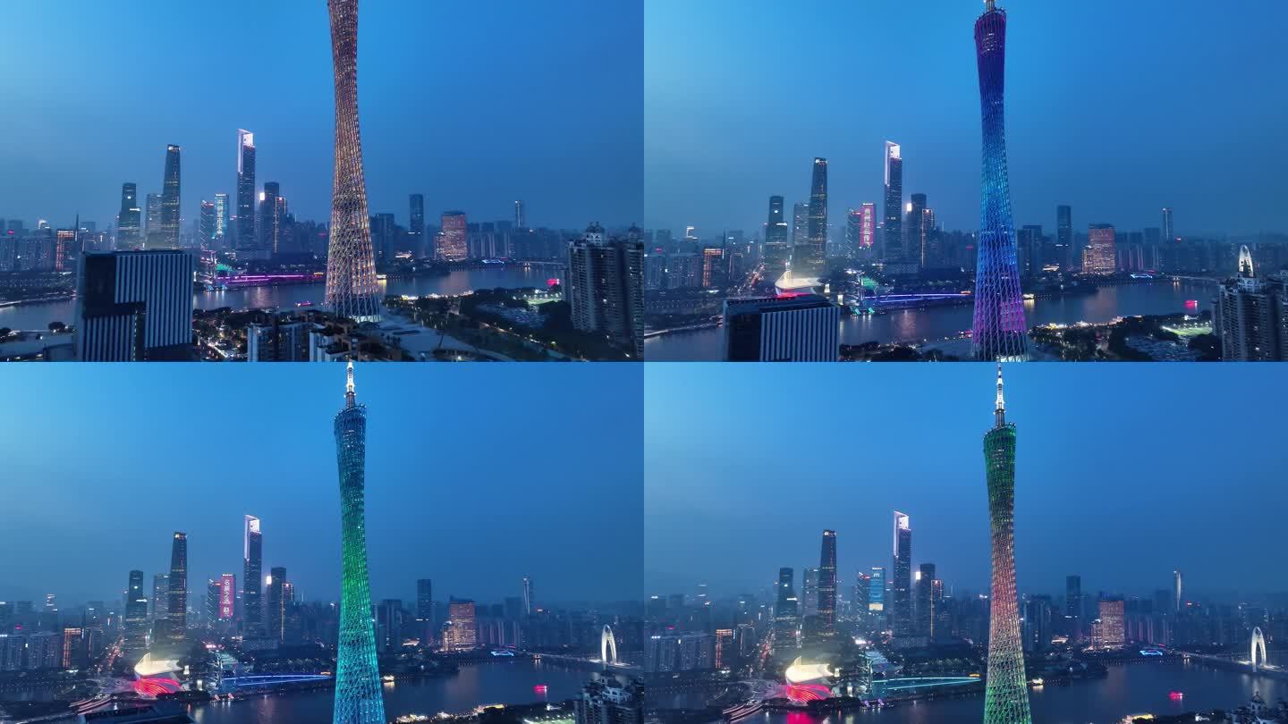 广州塔夜景