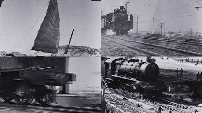 30年代蒸汽火车内燃机