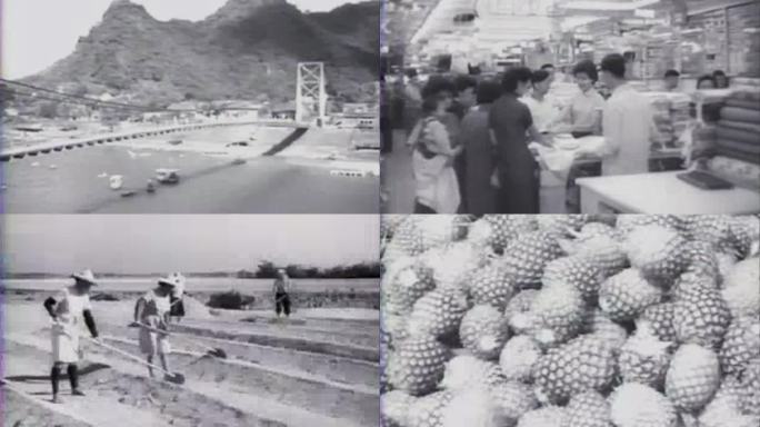 50年代60年代中国台湾农业工业制造业