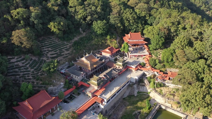 南安洪濑雪峰寺航拍