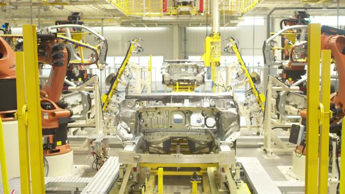 汽车生产线汽车制造汽车工业智能