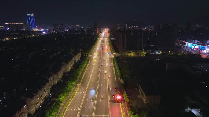 湖州快速路夜景