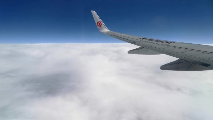 飞机起飞 客 旅行出国出国游 西安飞机场