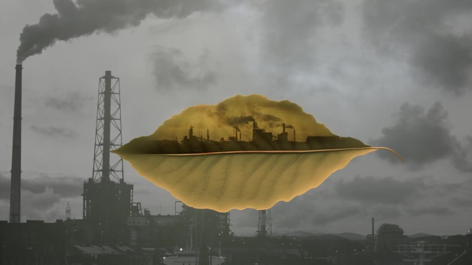 环境污染工厂创意