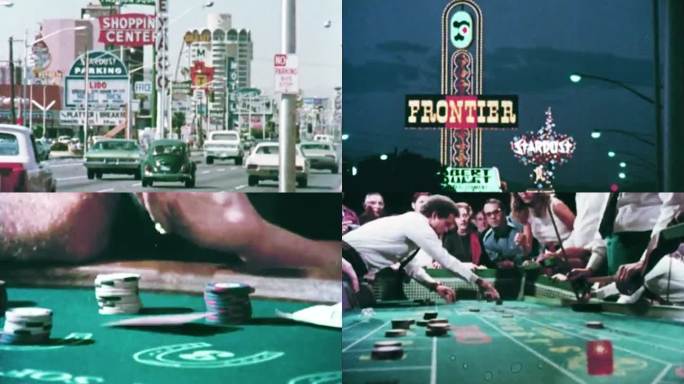 50年代60年代美国拉斯维加斯赌城