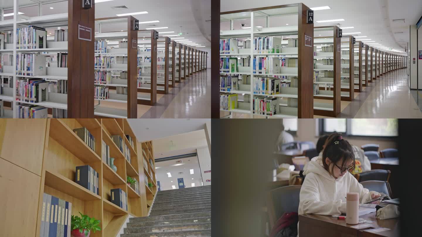 【合集】图书馆 大学校园素材
