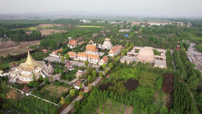 洛阳白马寺河南 名胜古迹 4K航拍