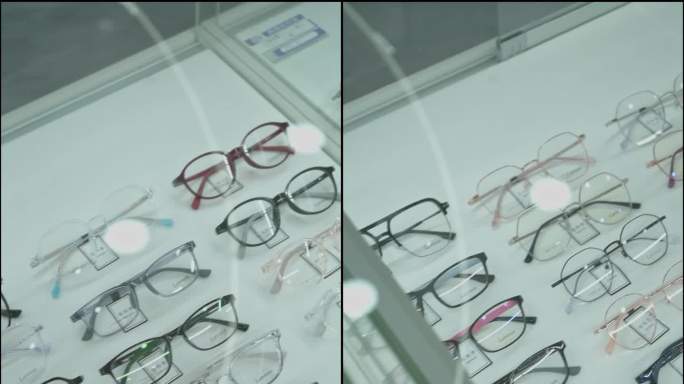 竖屏眼镜店 选购眼镜 配眼镜