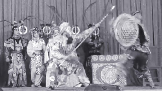 50年代交际舞京剧表演舞台剧演出