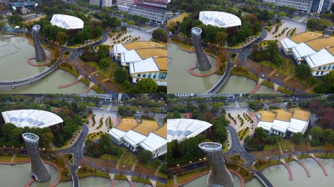 嘉兴 凌公塘文化主题公园 国际网球中心