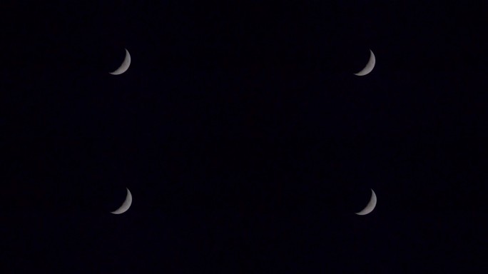 4k高清月亮实拍