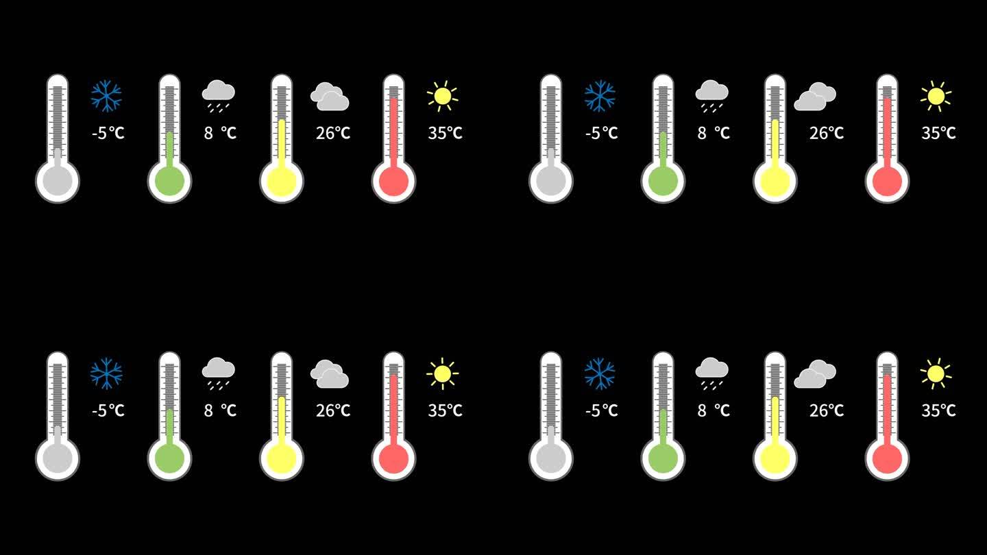 温度计简单动画