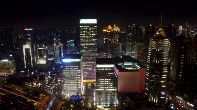 上海 陆家嘴夜景 提篮桥 远洋大厦  世