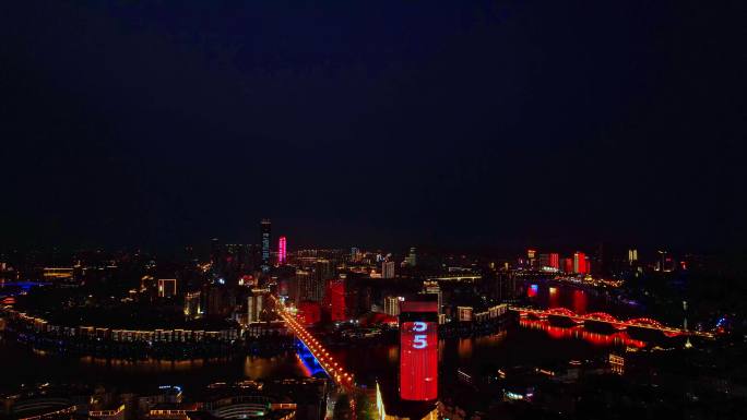 柳州夜景亮灯