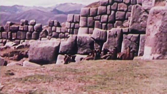50年代秘鲁印加文明遗迹