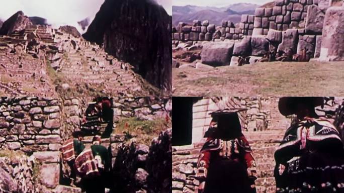 50年代秘鲁印加文明遗迹
