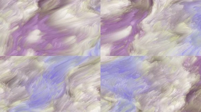 抽象背景艺术海浪涌动创意粒子视觉投影11