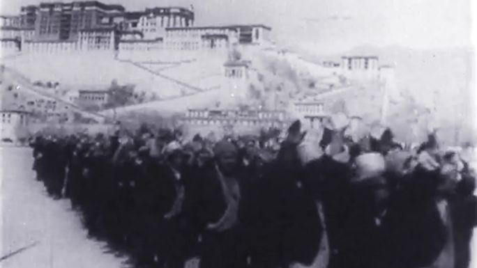 50年代解放军解放西藏